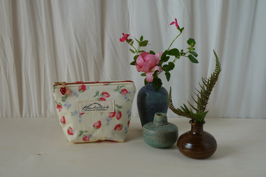 Mini-Necessaire Erdbeeren