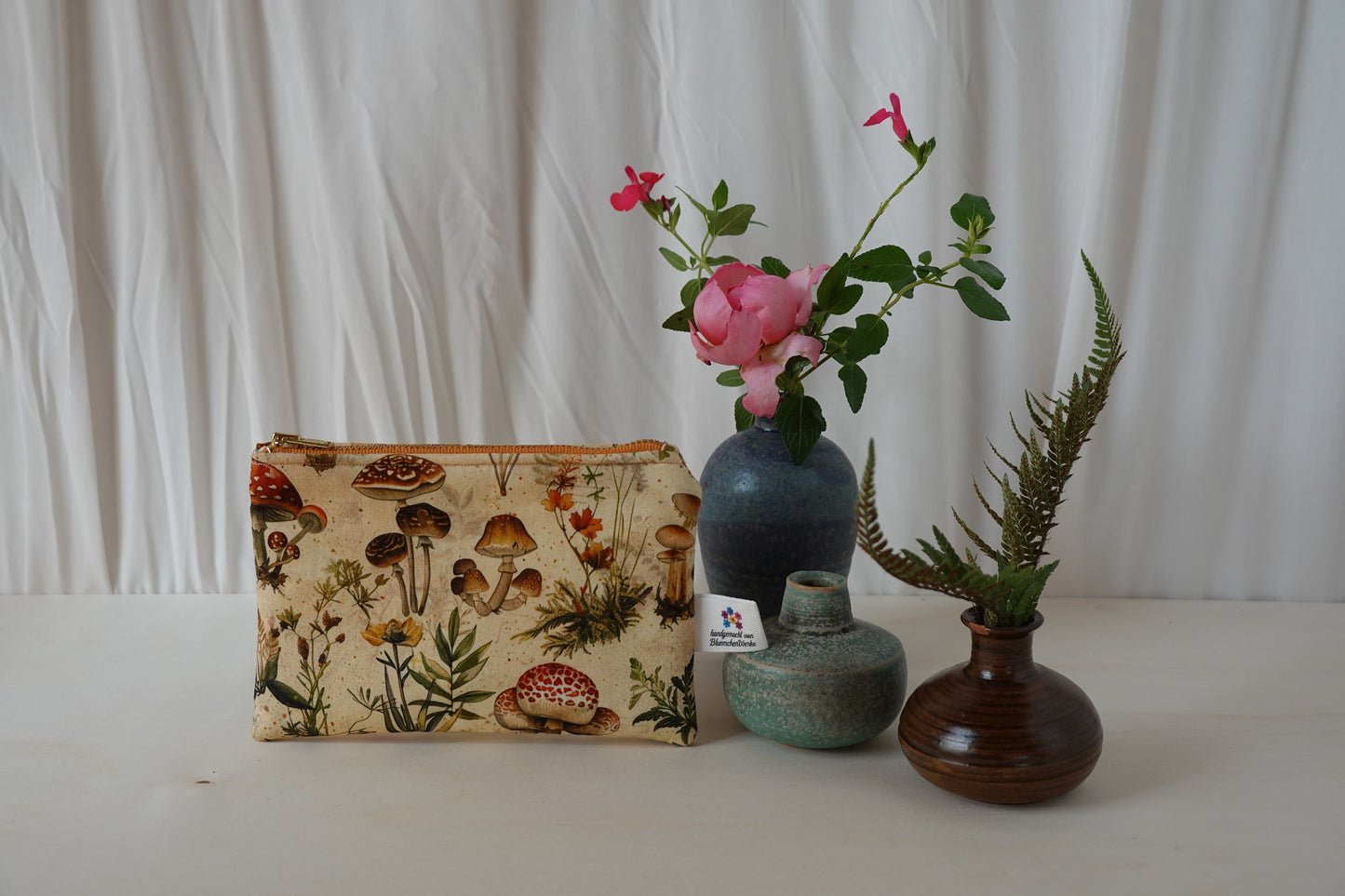 SALE // Flache Mini-Necessaire Wald