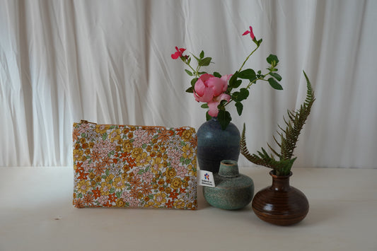 SALE // Flache Mini-Necessaire Herbst